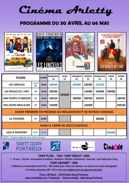 Affiche a3 SAINT QUAY